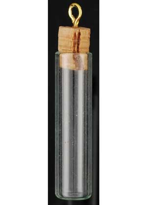 Glass Test Tube Pendant - Click Image to Close